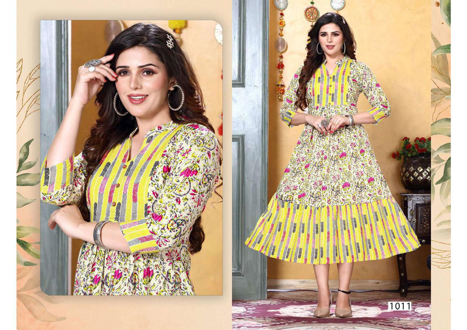 Violily Just For You 1 Jaipuri Style Printed Kurtis Catalog
